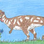 Pachycephalosaur Dad(?)