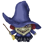 Pixel witch