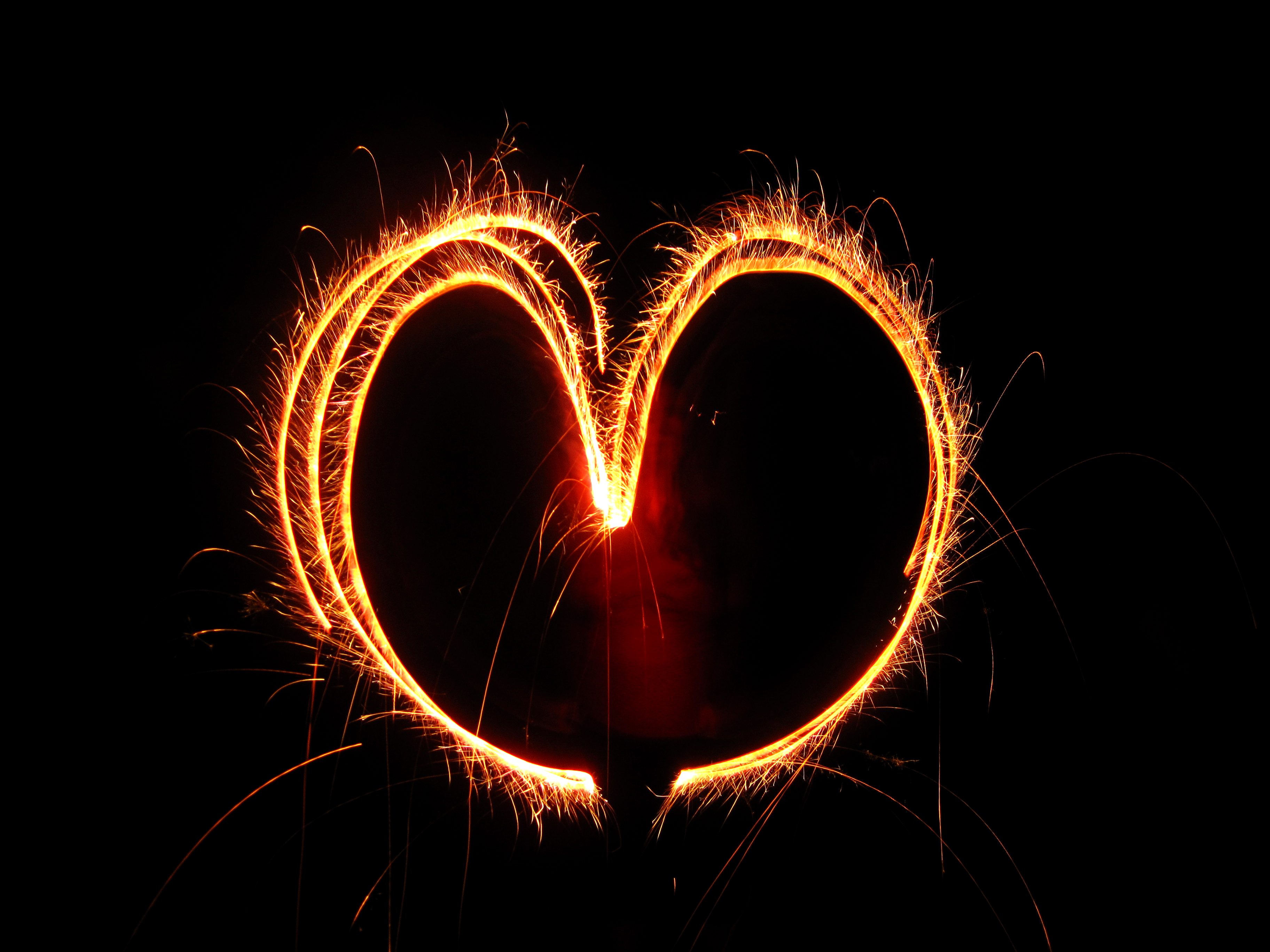 Sparkler Heart