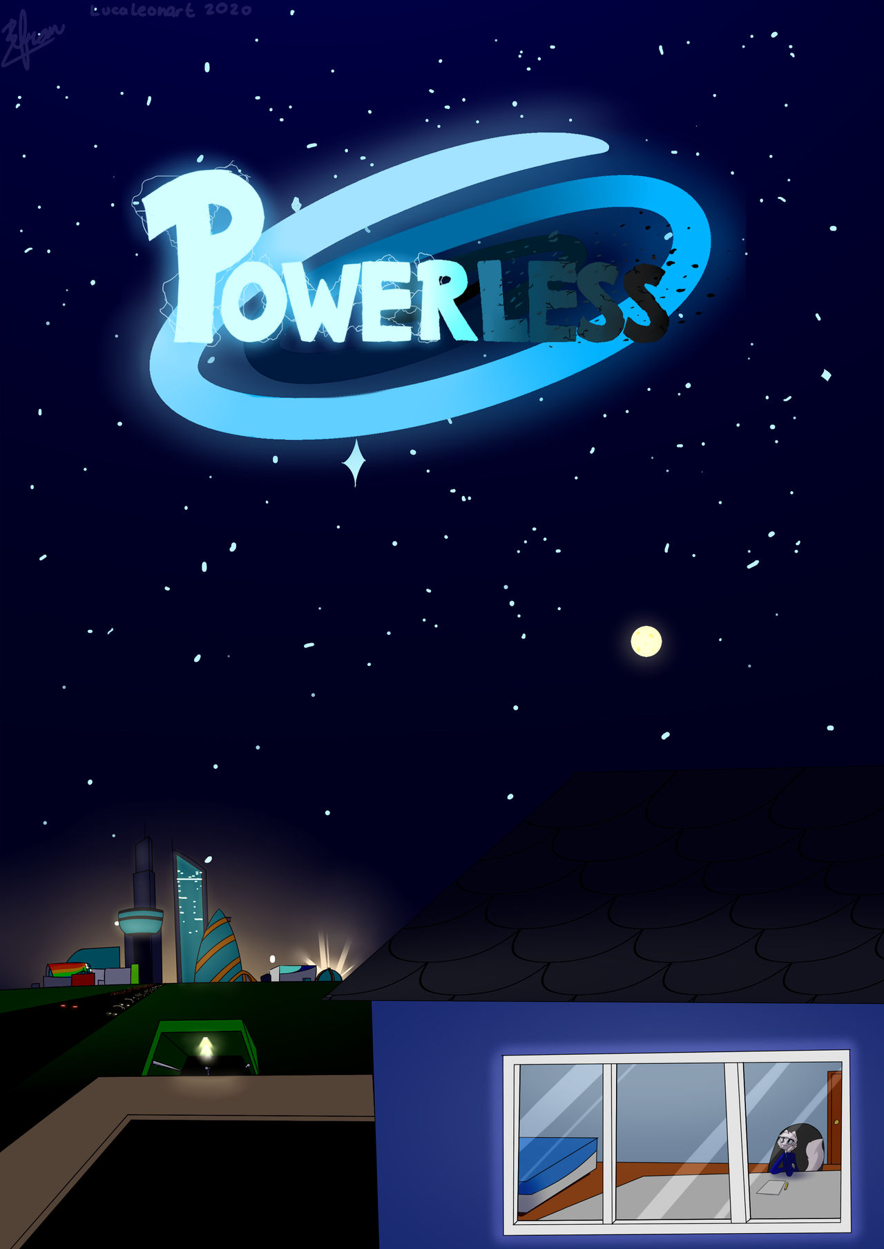 Powerless Comic Cover by LucaLeonart on DeviantArt