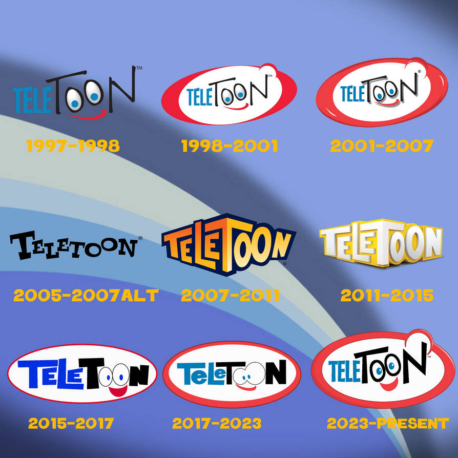 Teletoon logo history (My Corus AU) by kipperfan1997 on DeviantArt