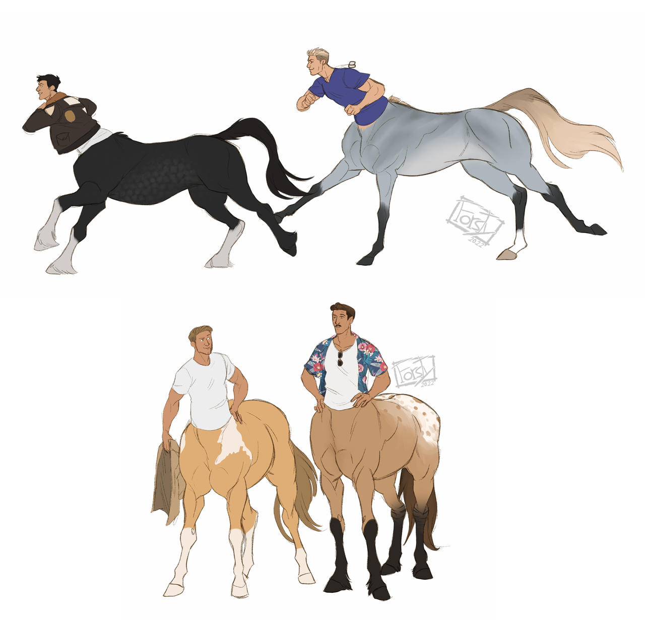 Top Gun centaurs by forstyy on DeviantArt