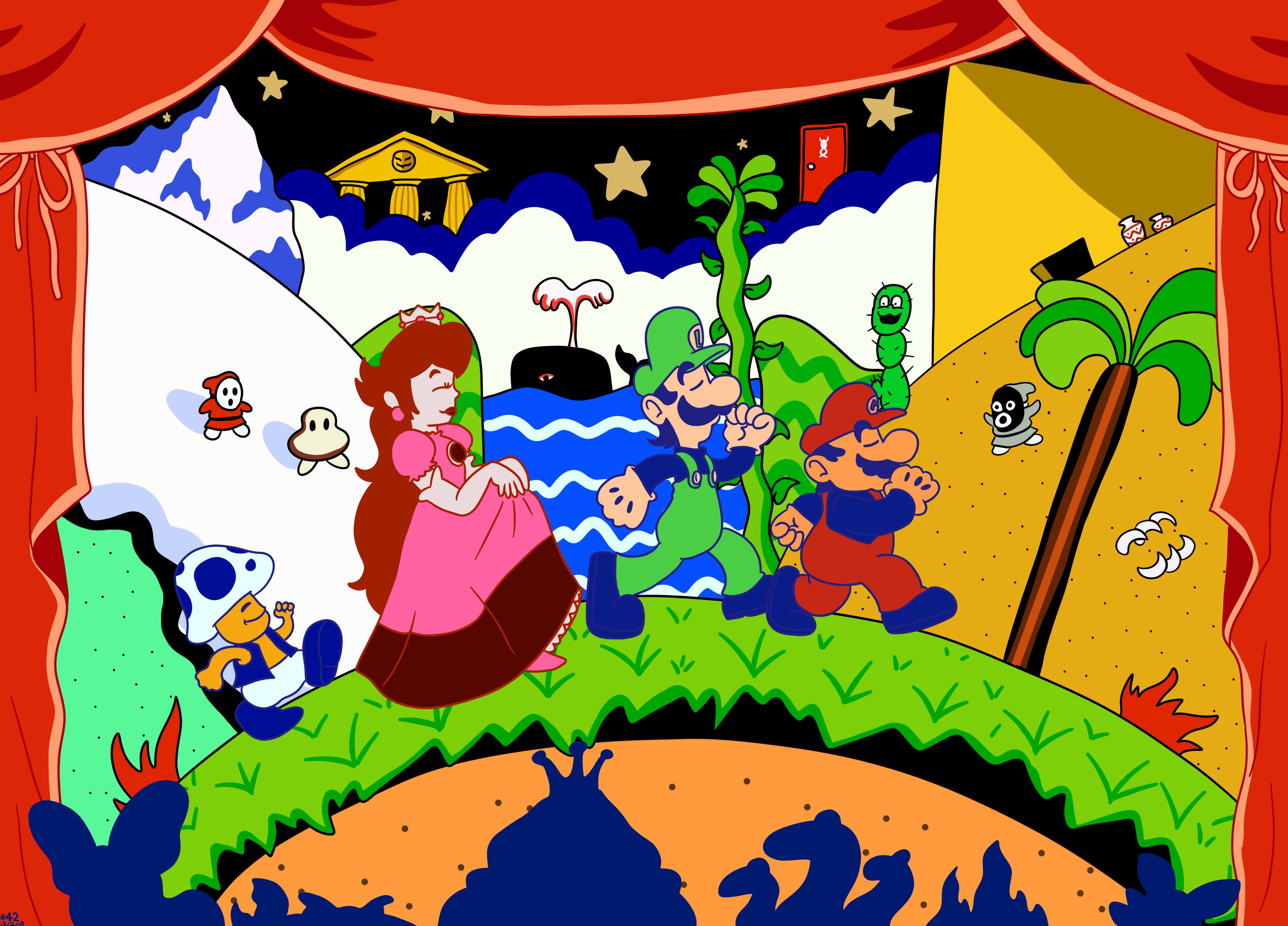 Super Mario Bros 3 by emlepe95 on DeviantArt