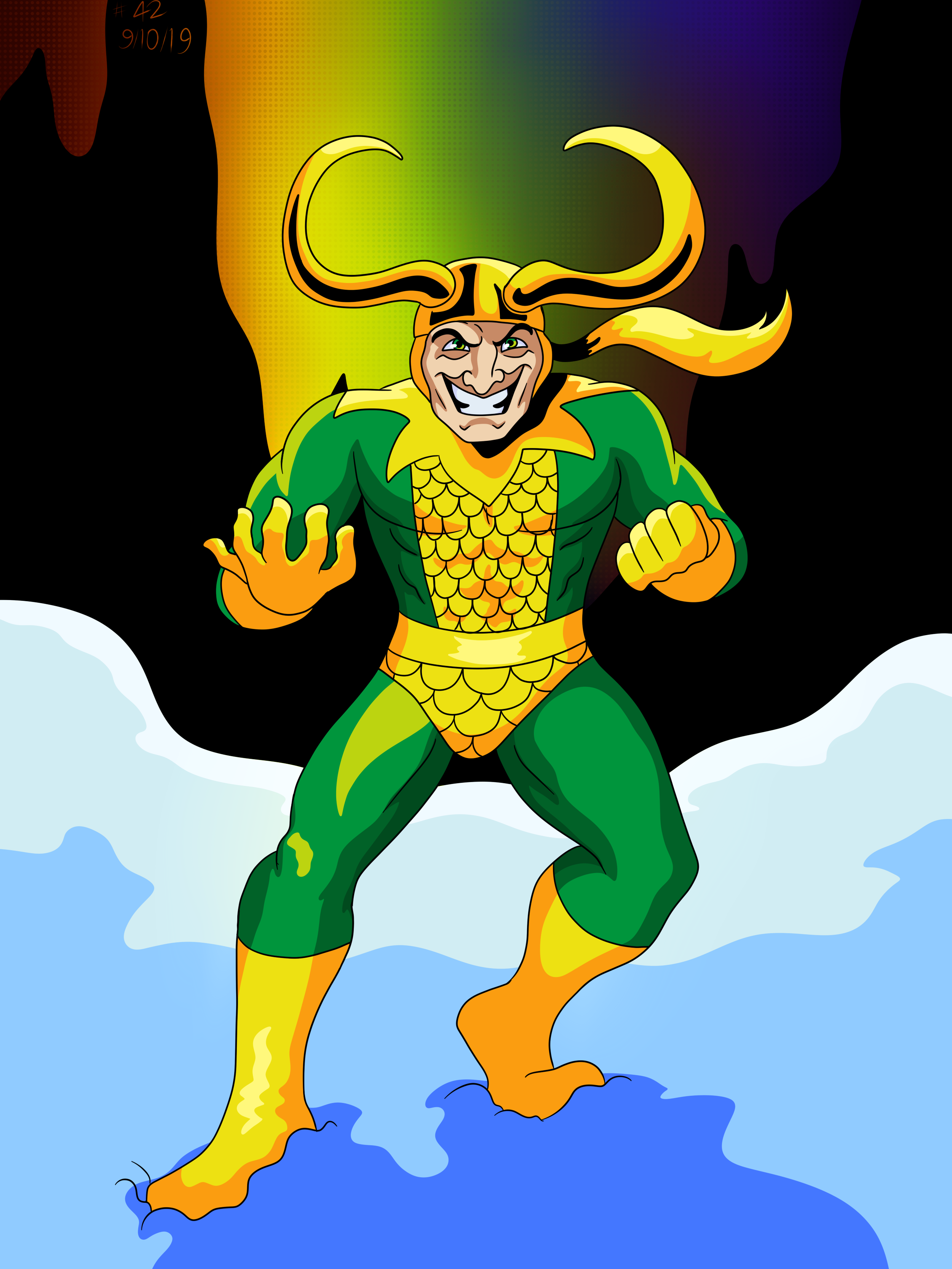 Classic Loki by CountBedlam on DeviantArt