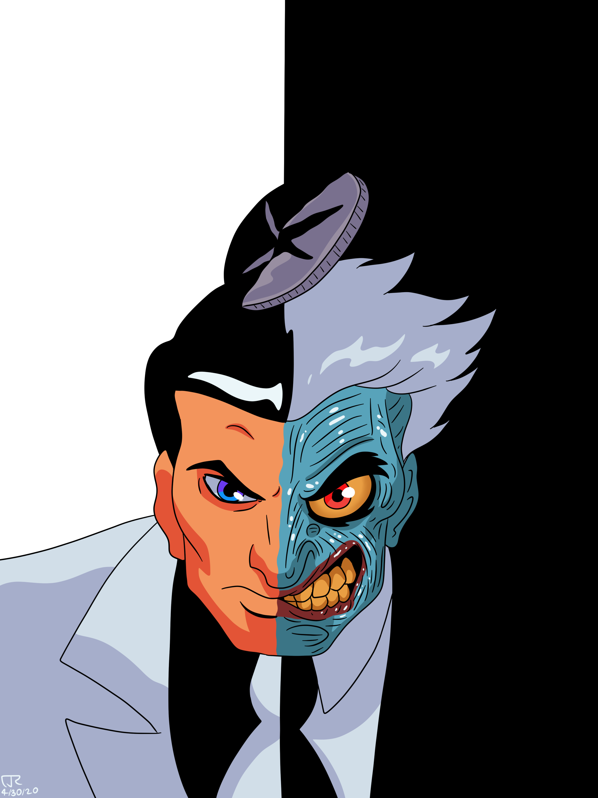 Two Face by CountBedlam on DeviantArt