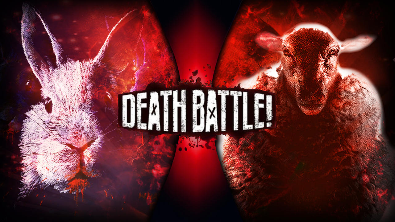 Azombie Rabbit Death Battle - Giant Rabbit vs Zombie Sheep by a1236gh on DeviantArt
