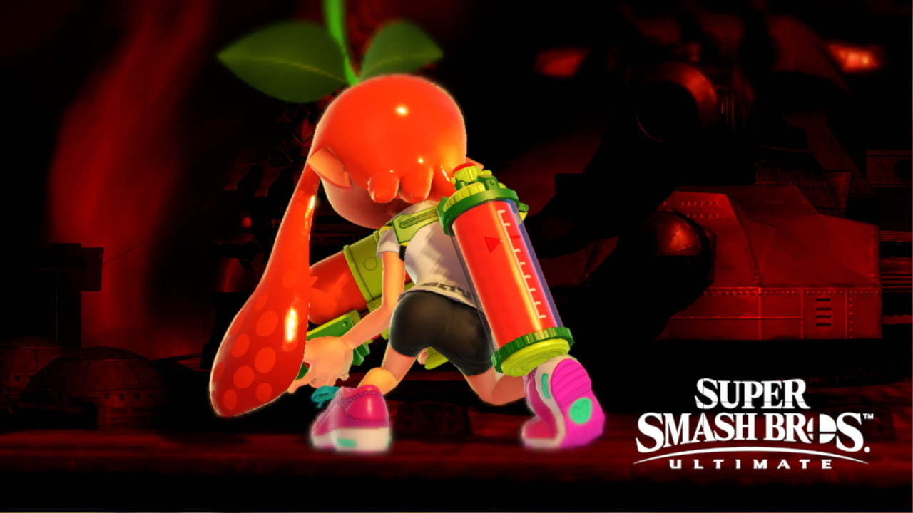 Inkling back posing by kalel156 on DeviantArt