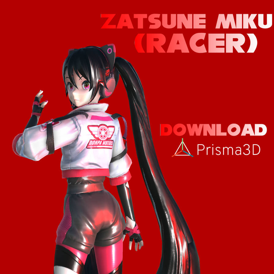 Miku Rig Zatsune Miku (Racer) Rig Prisma3D Release! by kalel156 on DeviantArt