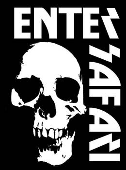 Enter Safari - white skull