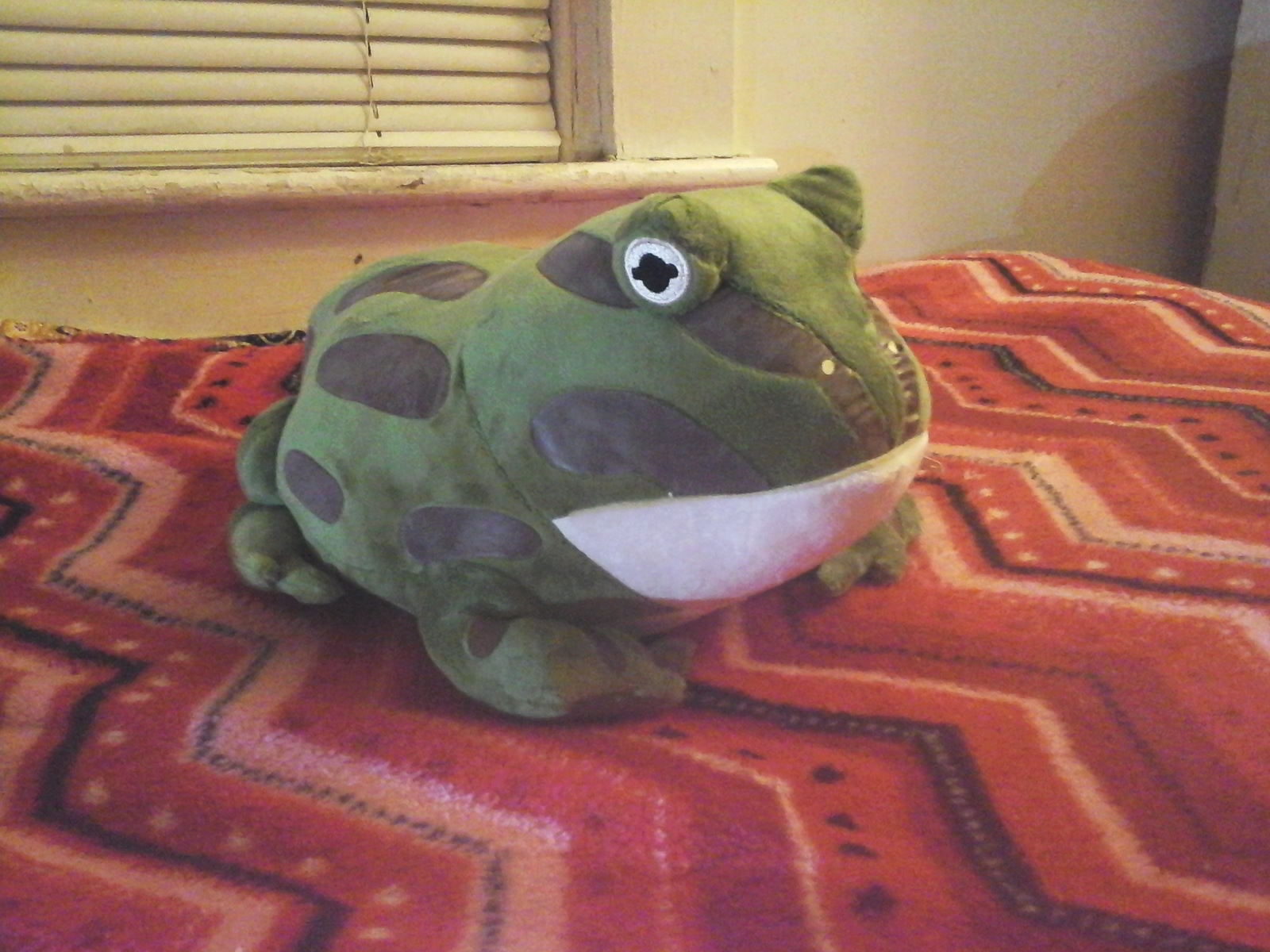 Lumpy The Pacman Frog Plushie! by Inflationfan46 on DeviantArt