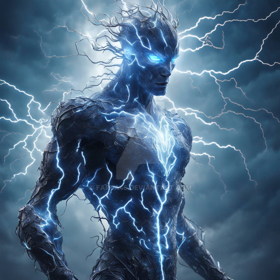 Lightning Ghost Lightning monster by farta46 on DeviantArt