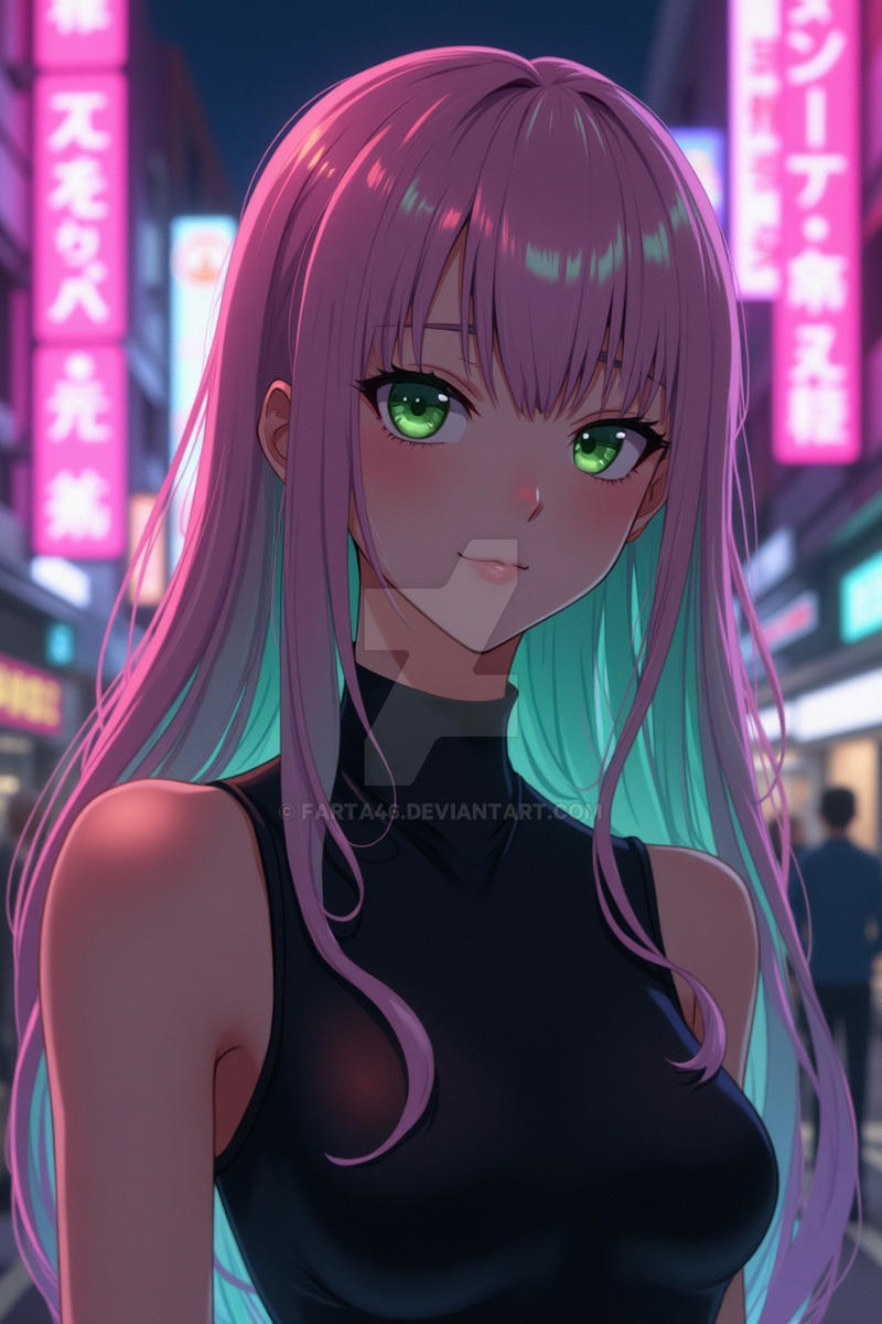 A breathtaking anime-style illustration capturing