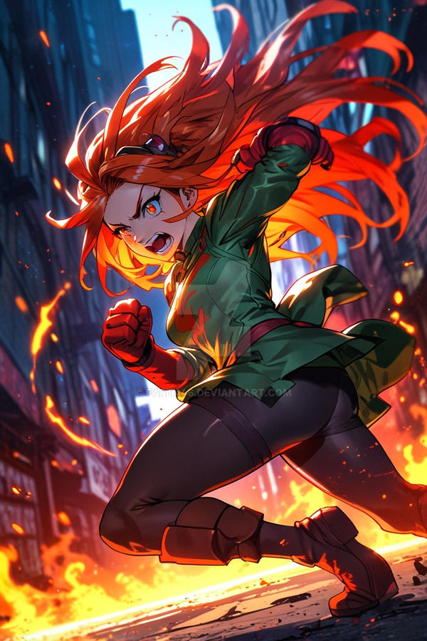 Anime Woman Rage Angry anime girl by farta46 on DeviantArt