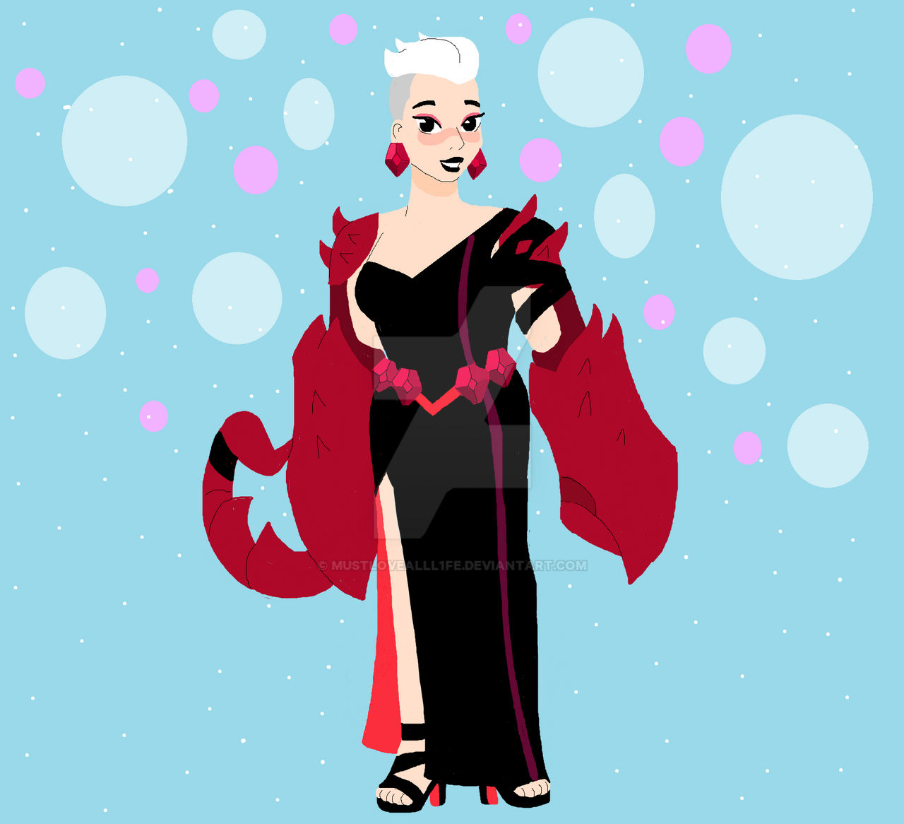 scorpia she ra dress Scorpia in her Princess Prom Dress by mustlovealll1fe on DeviantArt
