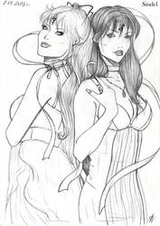 20130908  Princesses Venus n Mars by Ana-Archer