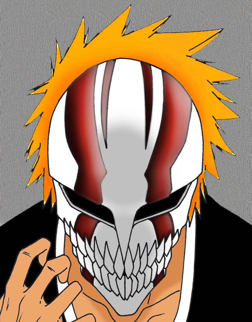 Ichigo Hollow Mask by F34rs0m3-4fr0 on DeviantArt