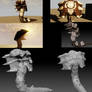 3D Character Model - Babylonian Snake Golem
