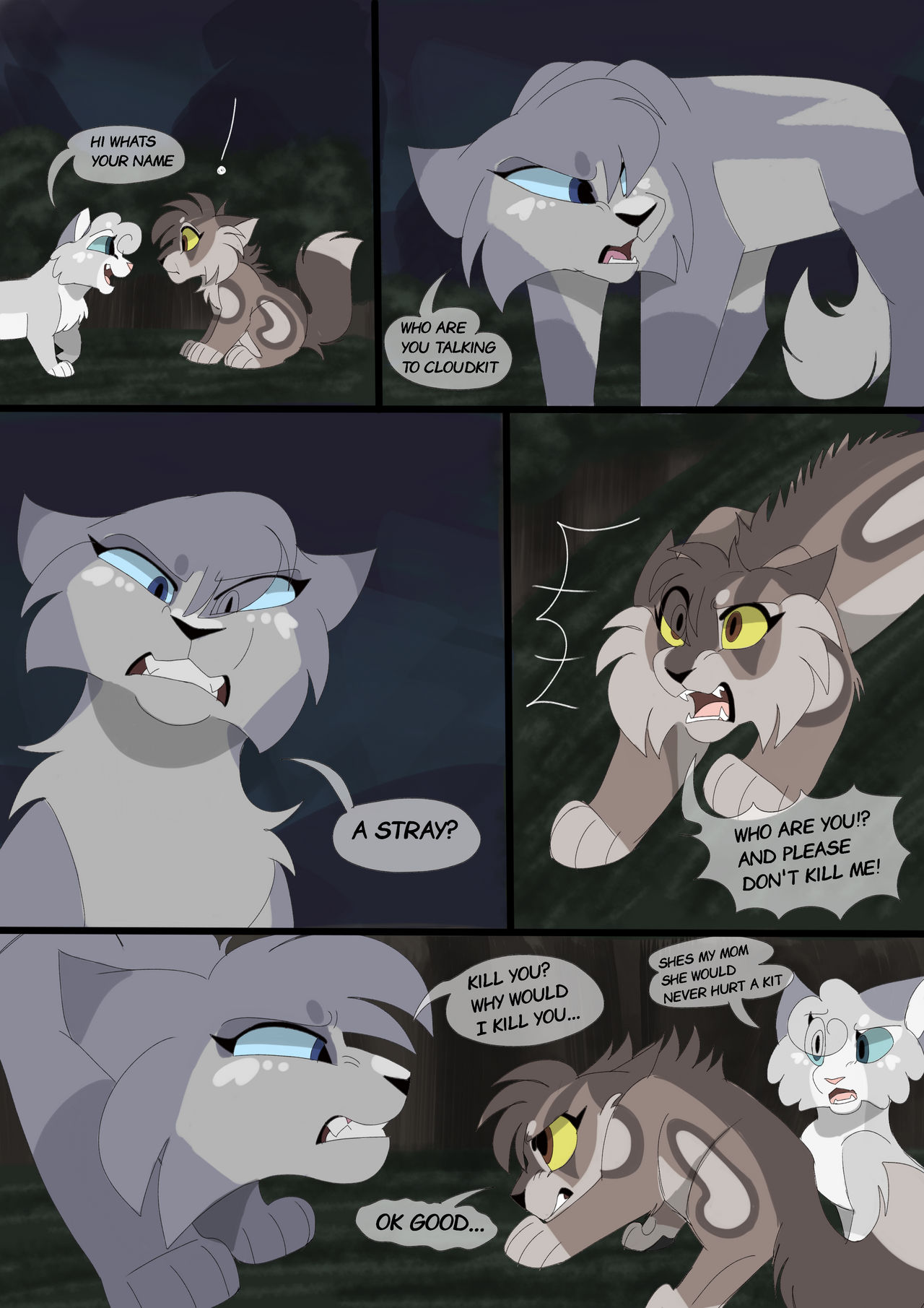 Deviantart Story prologue page 3 by Azari6 on DeviantArt