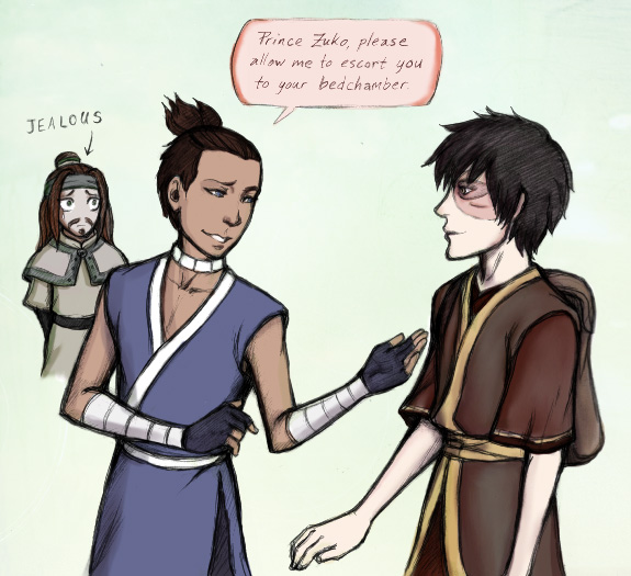 Sokka and Zuko--312 SPOILER