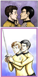Sulu Loves Chekov by foxysquid