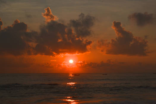 Sunrise in Sri Lanka