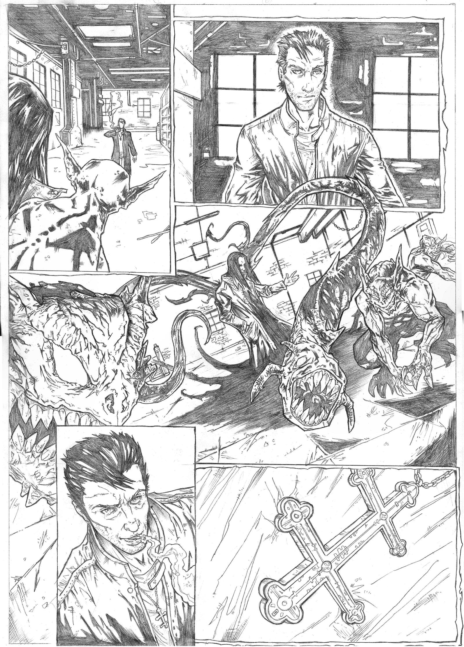 The Darkness Sample - Page 2 - A3 pencil