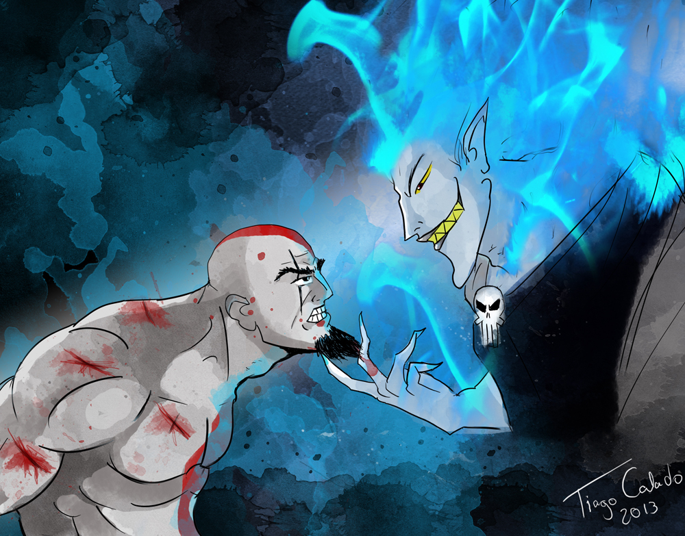 God of War e Hades ganham crossover em Fan Art no Twitter