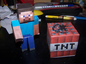 WIP : Minecraft Paper Craft