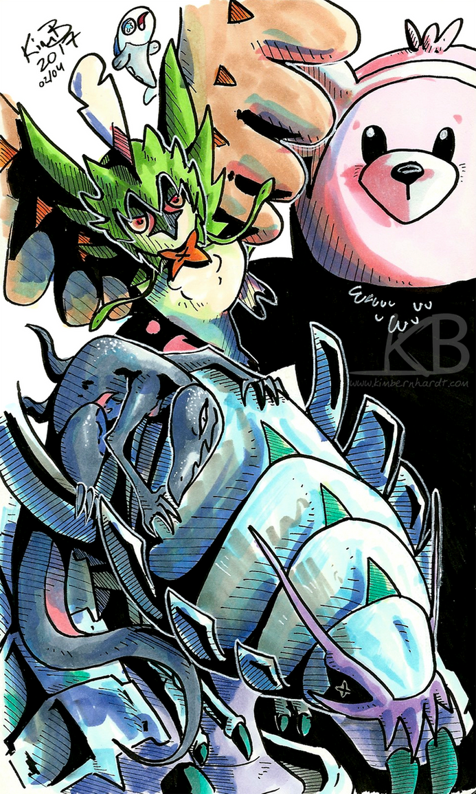 Pokemon Sun Team Doodle by kimardt