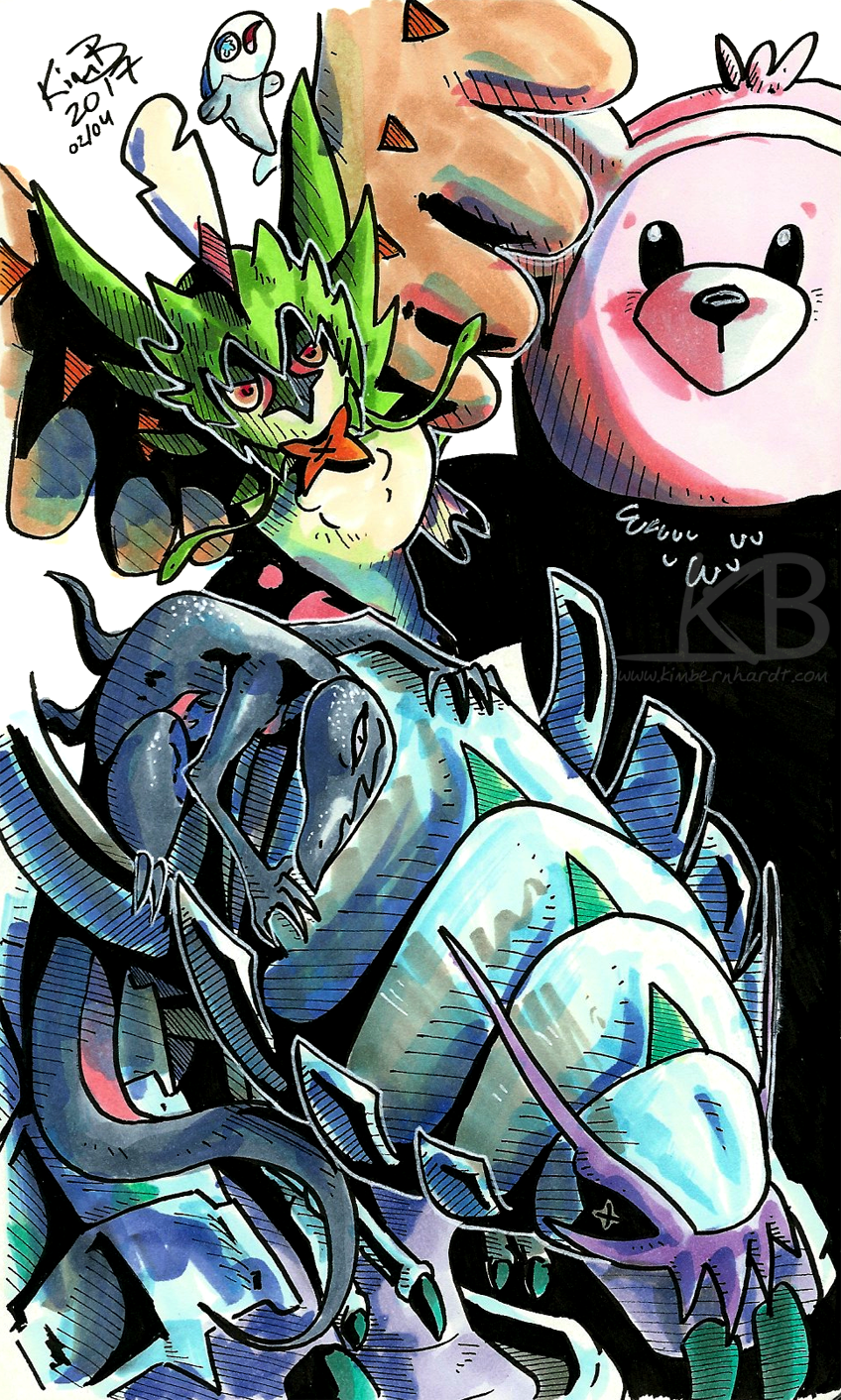 Pokemon Sun Team Doodle by kimardt