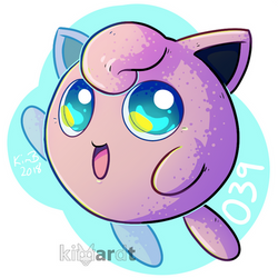 gotta draw 'em all - 039 Jigglypuff