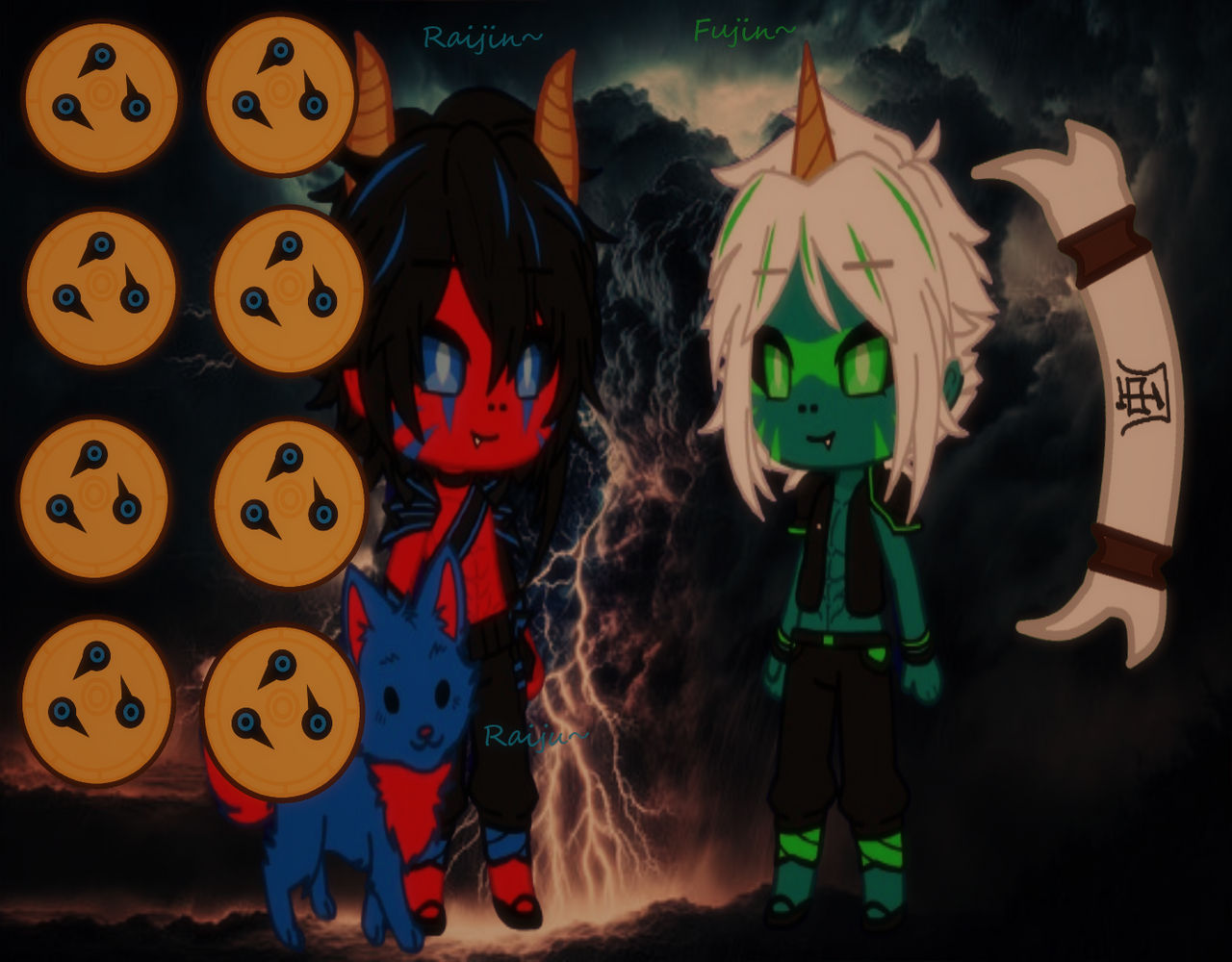 Raijin and Fujin. by RWBY-Fan1234 on DeviantArt