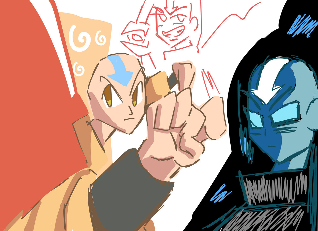 Abyss Angoon Aang by MajinDoodleBob on DeviantArt