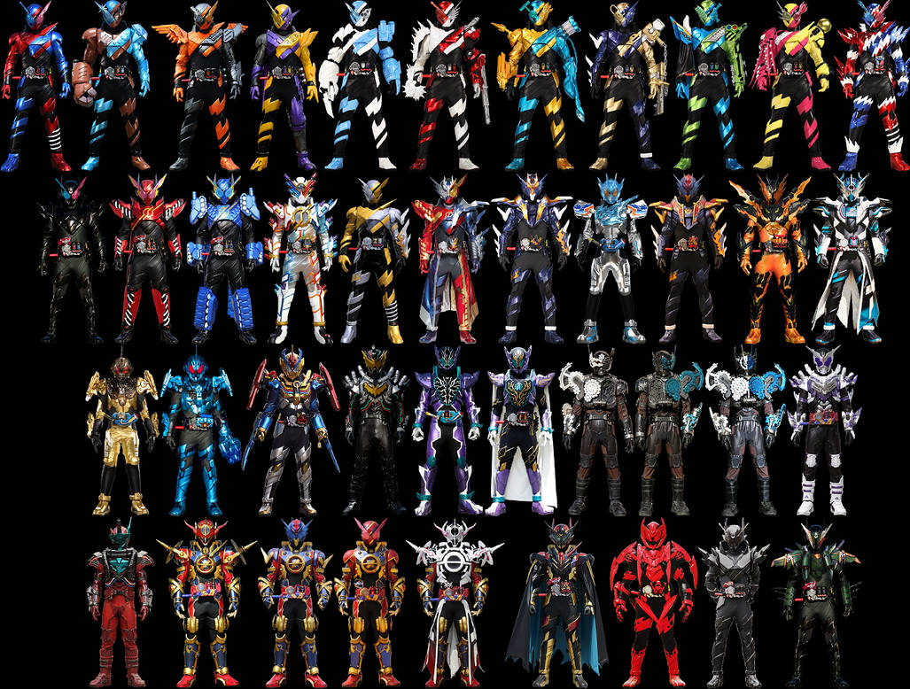 Heisei Riders: Fullbottle Riders by kentZamin on DeviantArt
