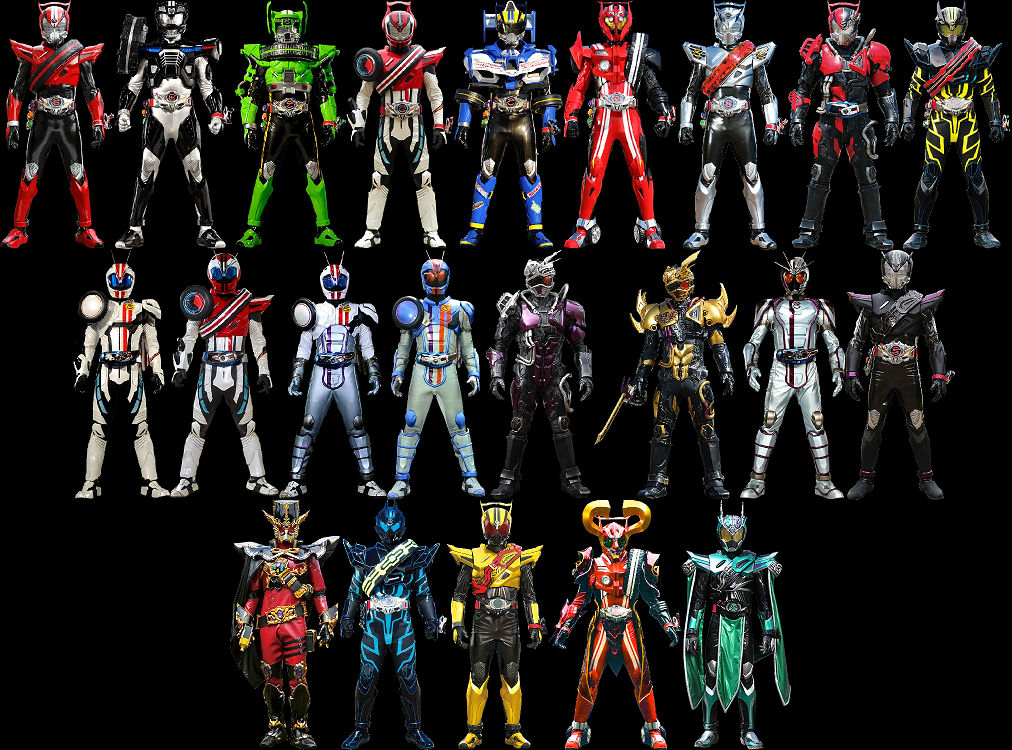 Heisei Riders: Police Riders by kentZamin on DeviantArt