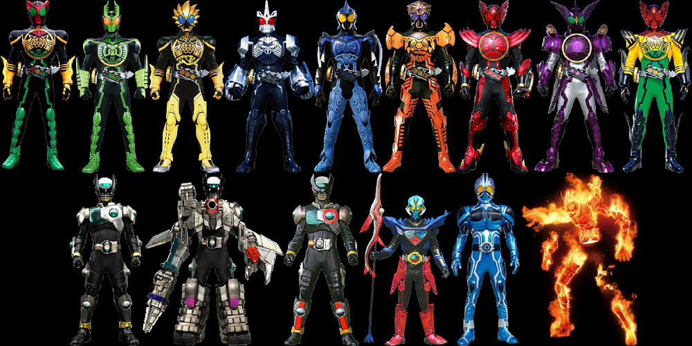 Heisei Riders: Medal Riders by kentZamin on DeviantArt