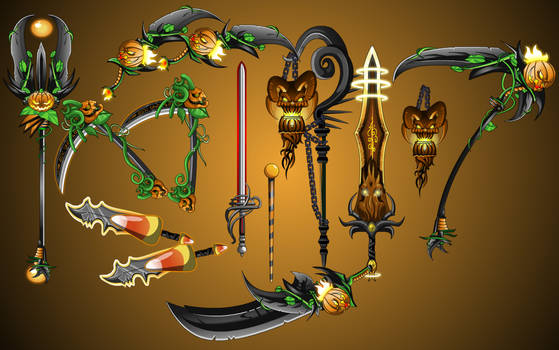 Weapons for mogloween