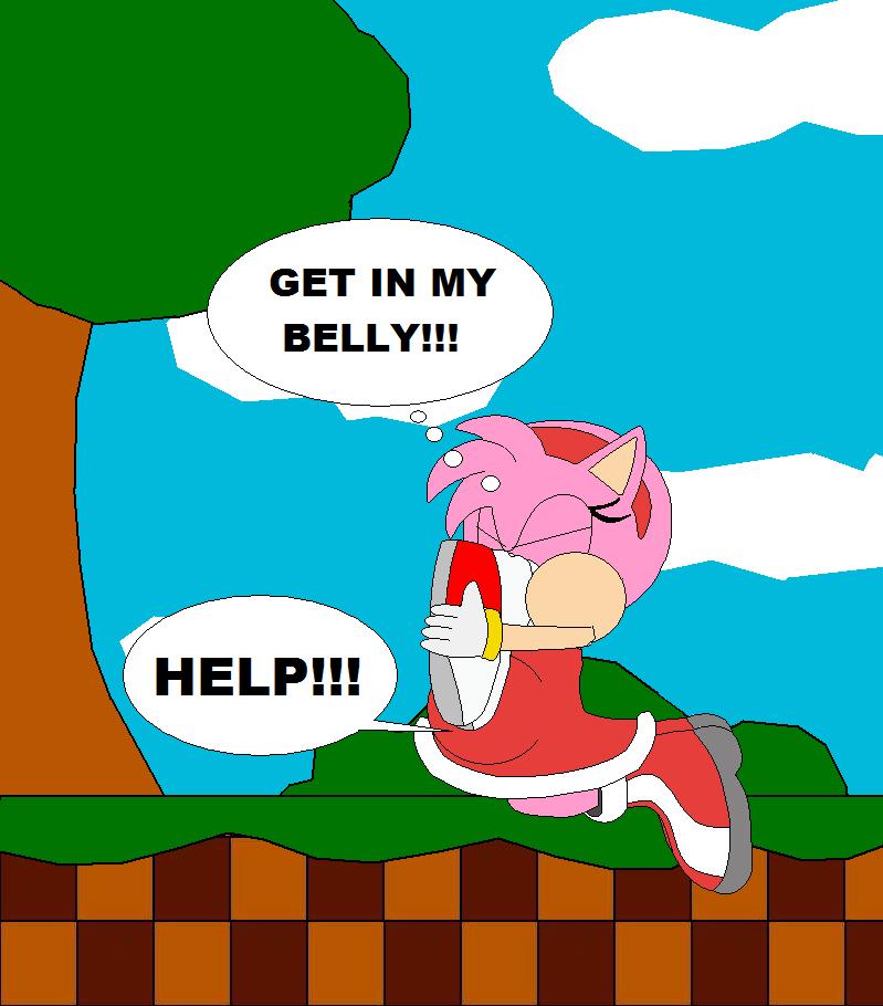amy eats tails