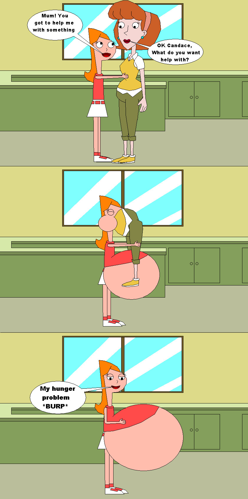 Voremom Daughter eats Mother by ggault on DeviantArt