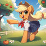 Happy Applejack