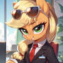 Applejack, business mare