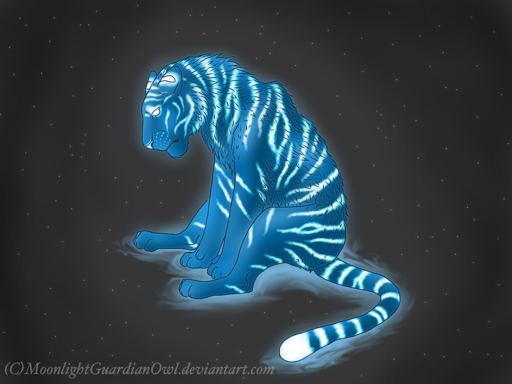 Tiger spirit by MoonlightGuardianOwl on DeviantArt Tiger spirit by MoonlightGuardianOwl on DeviantArt