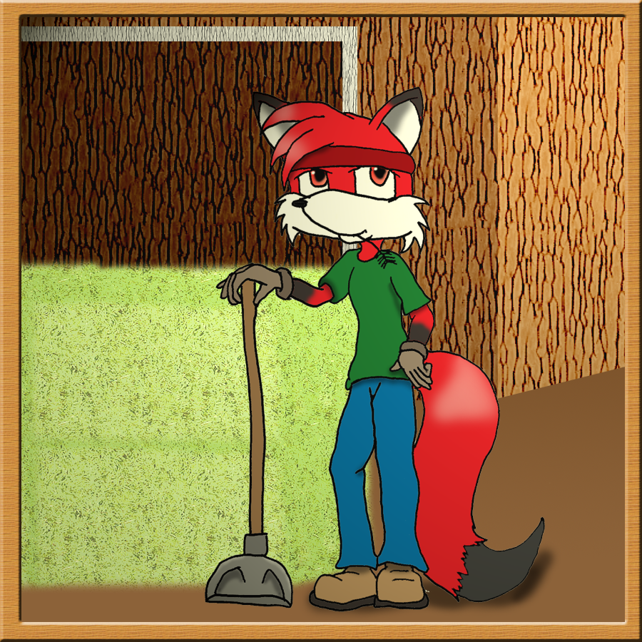 Farm Yard Fox