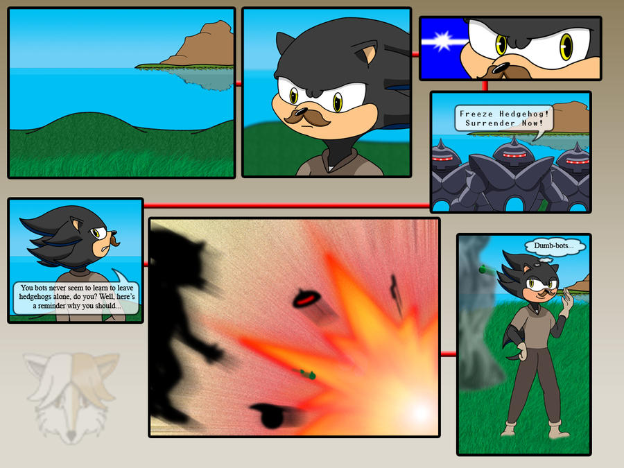 D'nal Hedgehog Comic