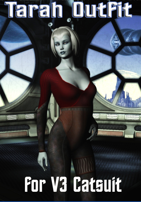 Tarah Outfit for V3 Catsuit