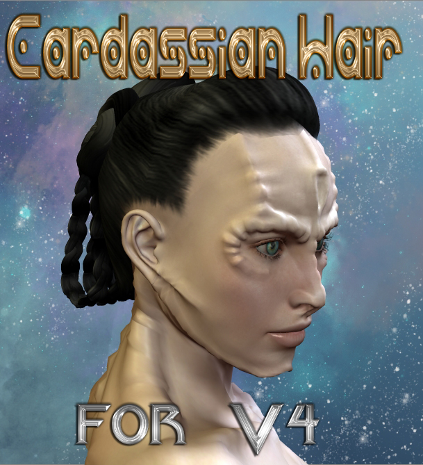 Cardassian Hair for V4 by mylochka on DeviantArt