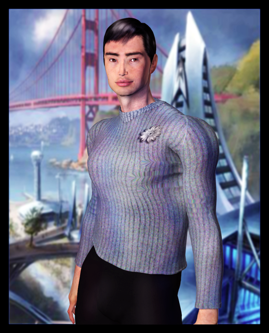 Cadet Sulu Portrait by mylochka