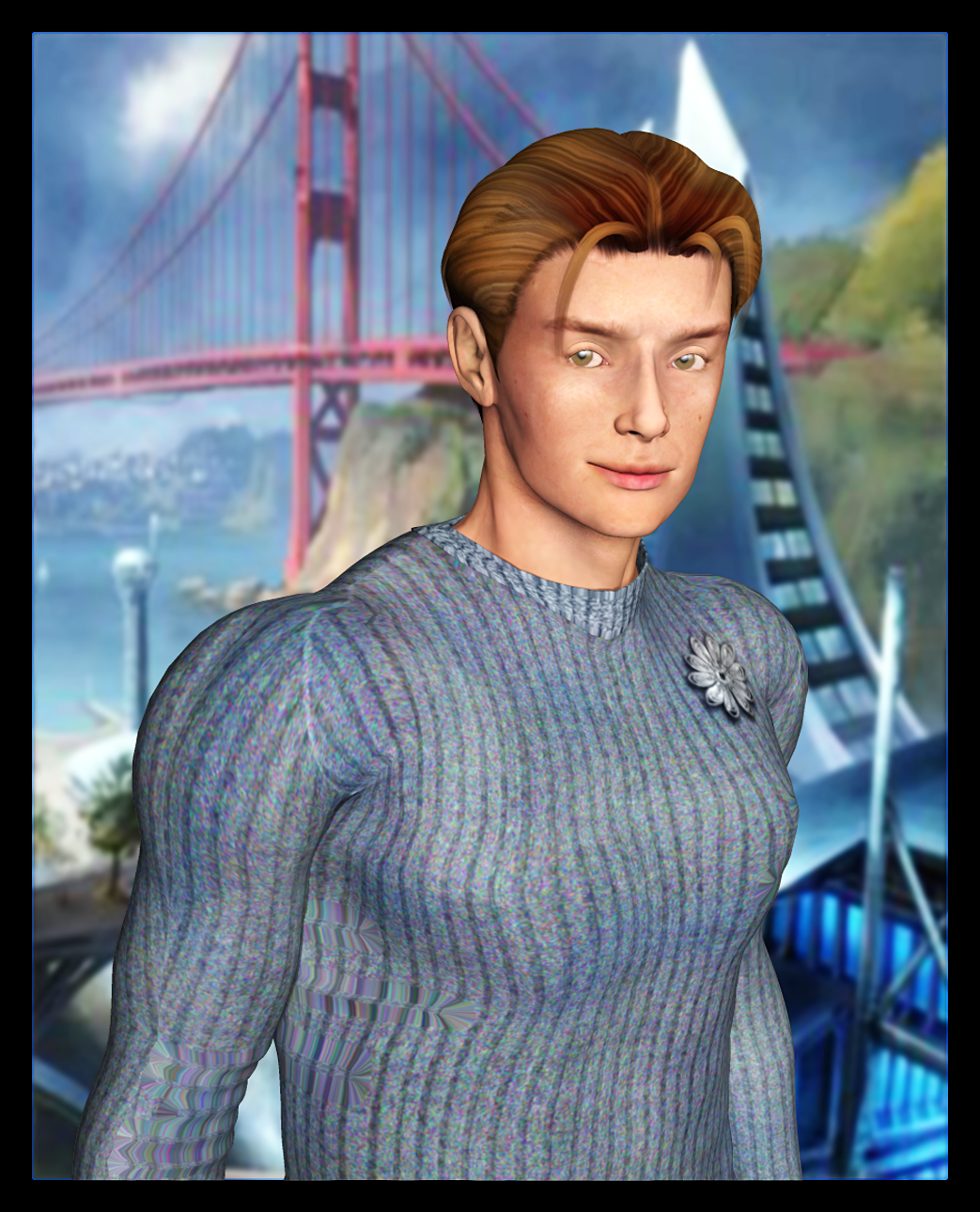 Cadet Kevin Riley Portrait by mylochka