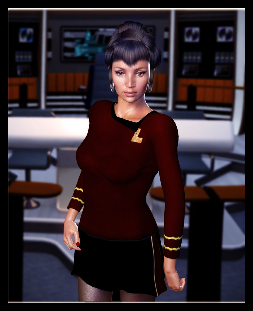 Uhura- Lincoln Portrait