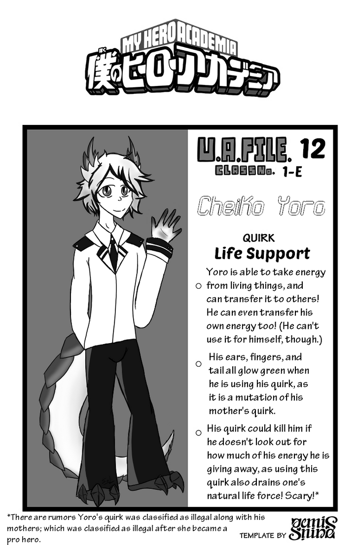 UA File: Cheiko Yoro by RadianceTheRainwing on DeviantArt